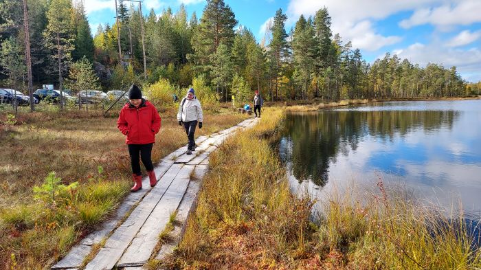 Pitkospuut Rauiksella
