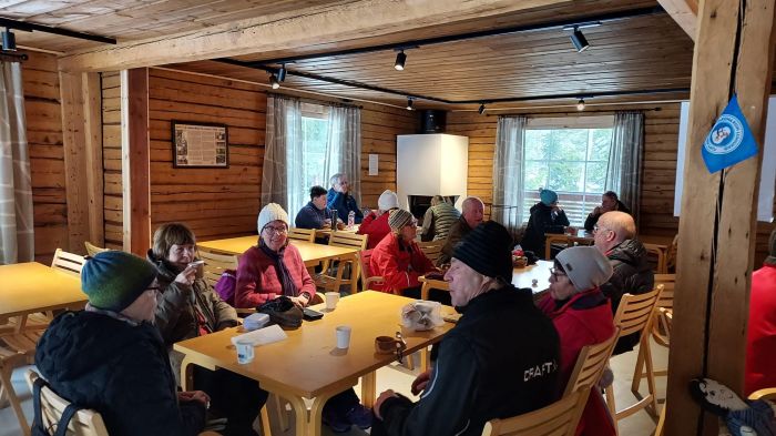 Uudistunut maja sisältä
