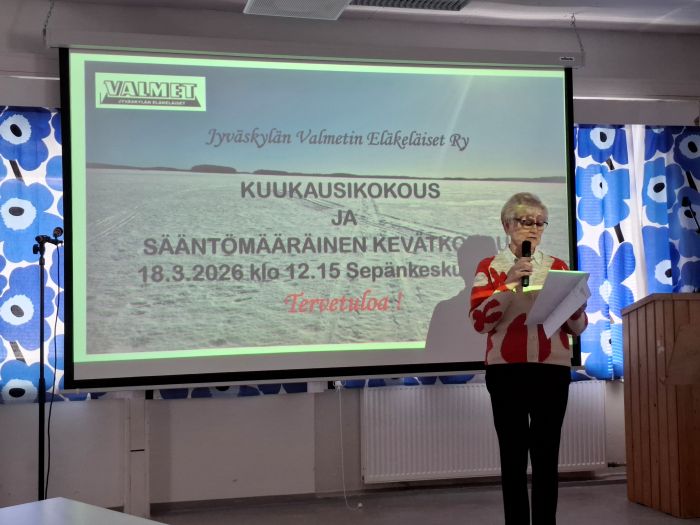 Raili Kevätkokouksessa
